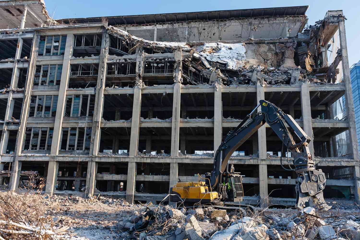 Heavy Excavator Operation