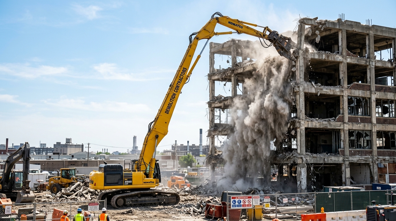 High-Rise Demolition Crew